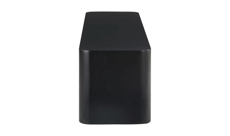 Post Dining Bench-Small Black - Image 3