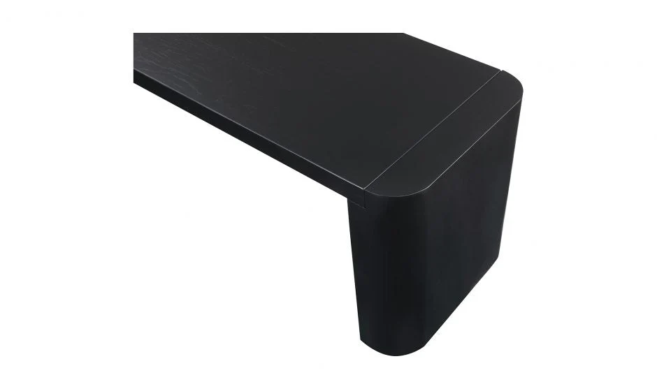 Post Dining Bench-Small Black - Image 5