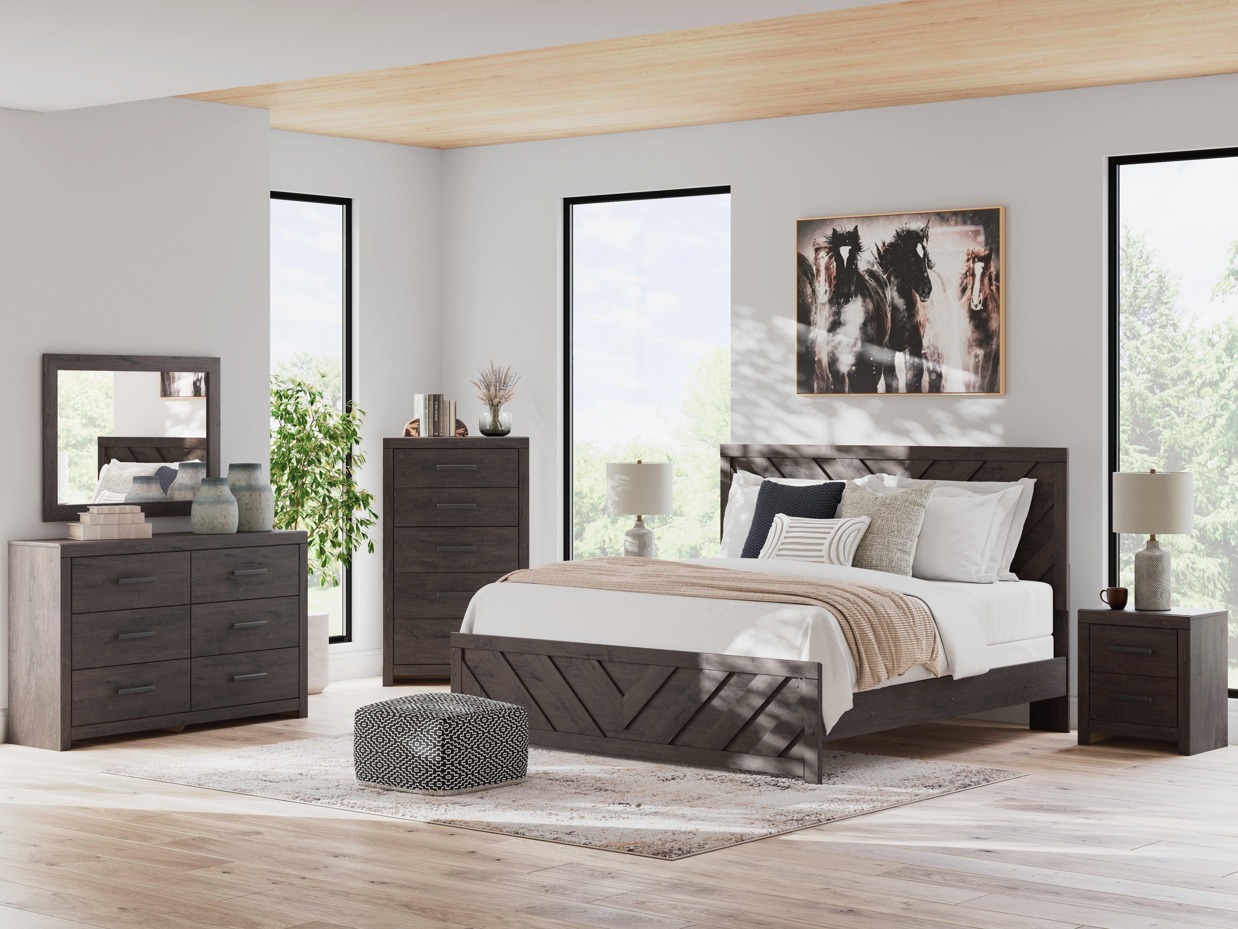 Prendonea Charcoal Dresser - Image 7