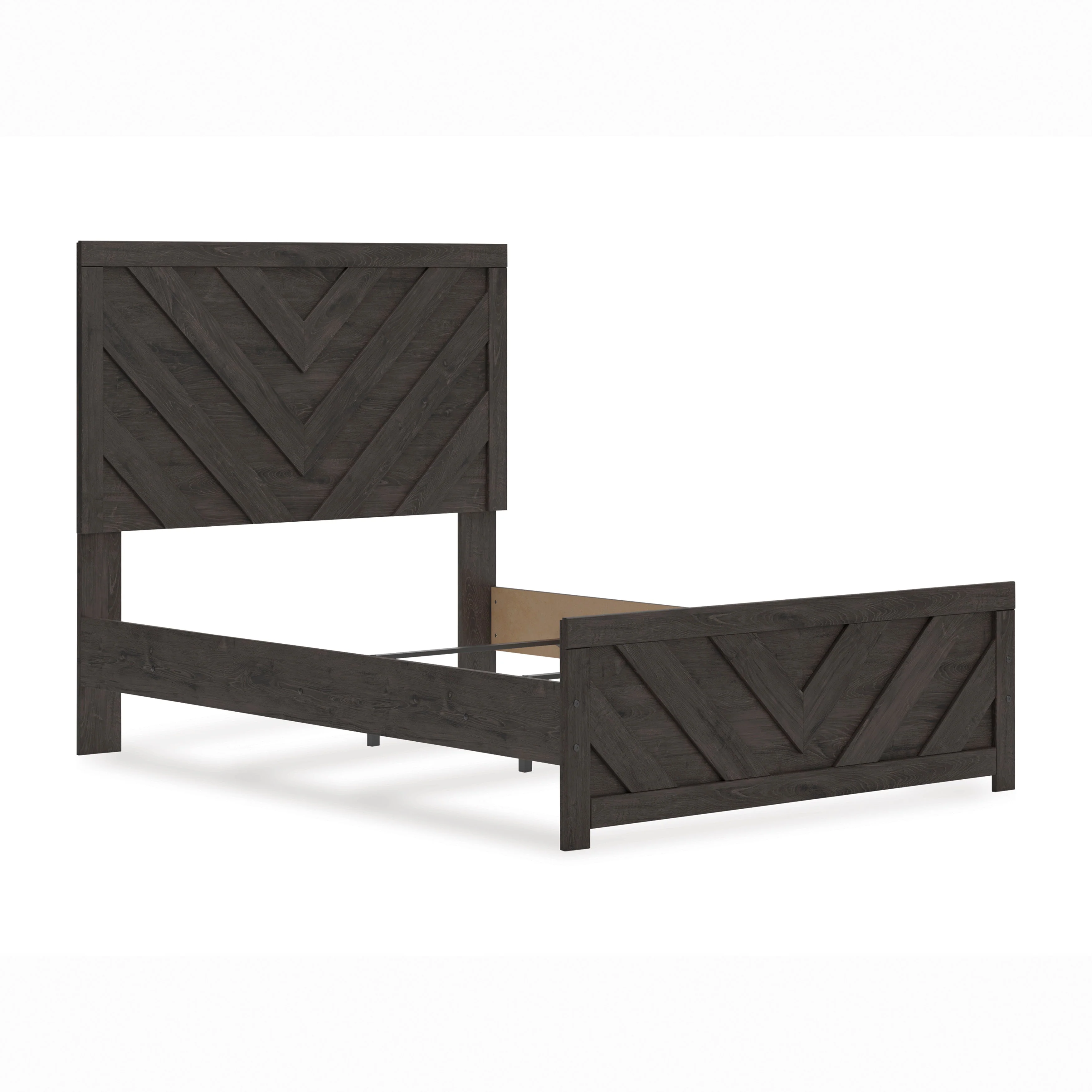 Prendonea Charcoal Full Panel Bed - Image 10