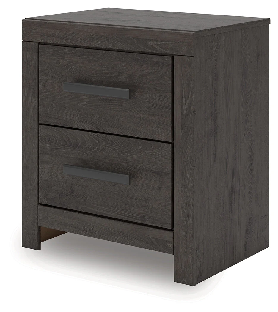 Prendonea Charcoal Panel Bedroom Set - Image 21
