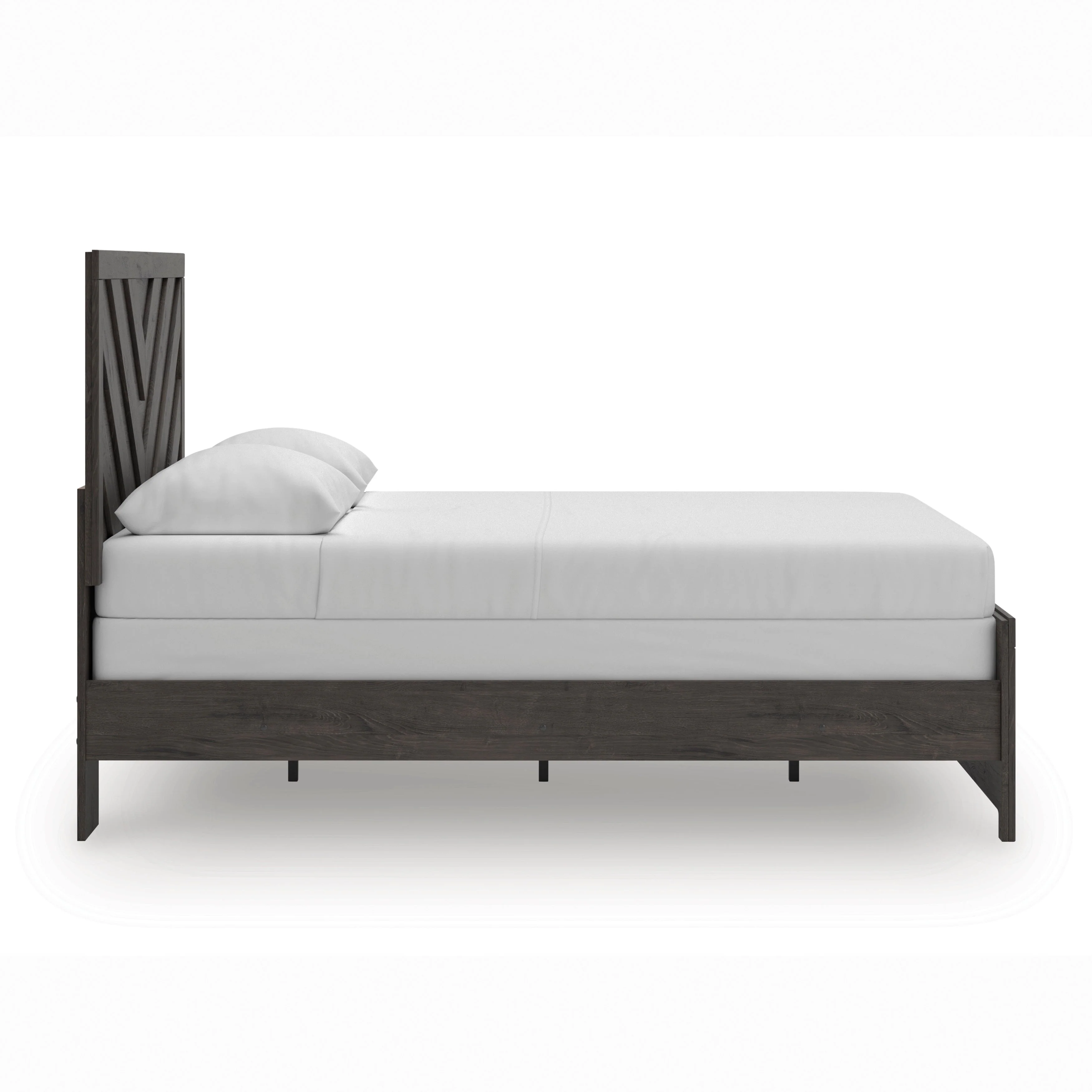 Prendonea Charcoal Queen Panel Bed - Image 4