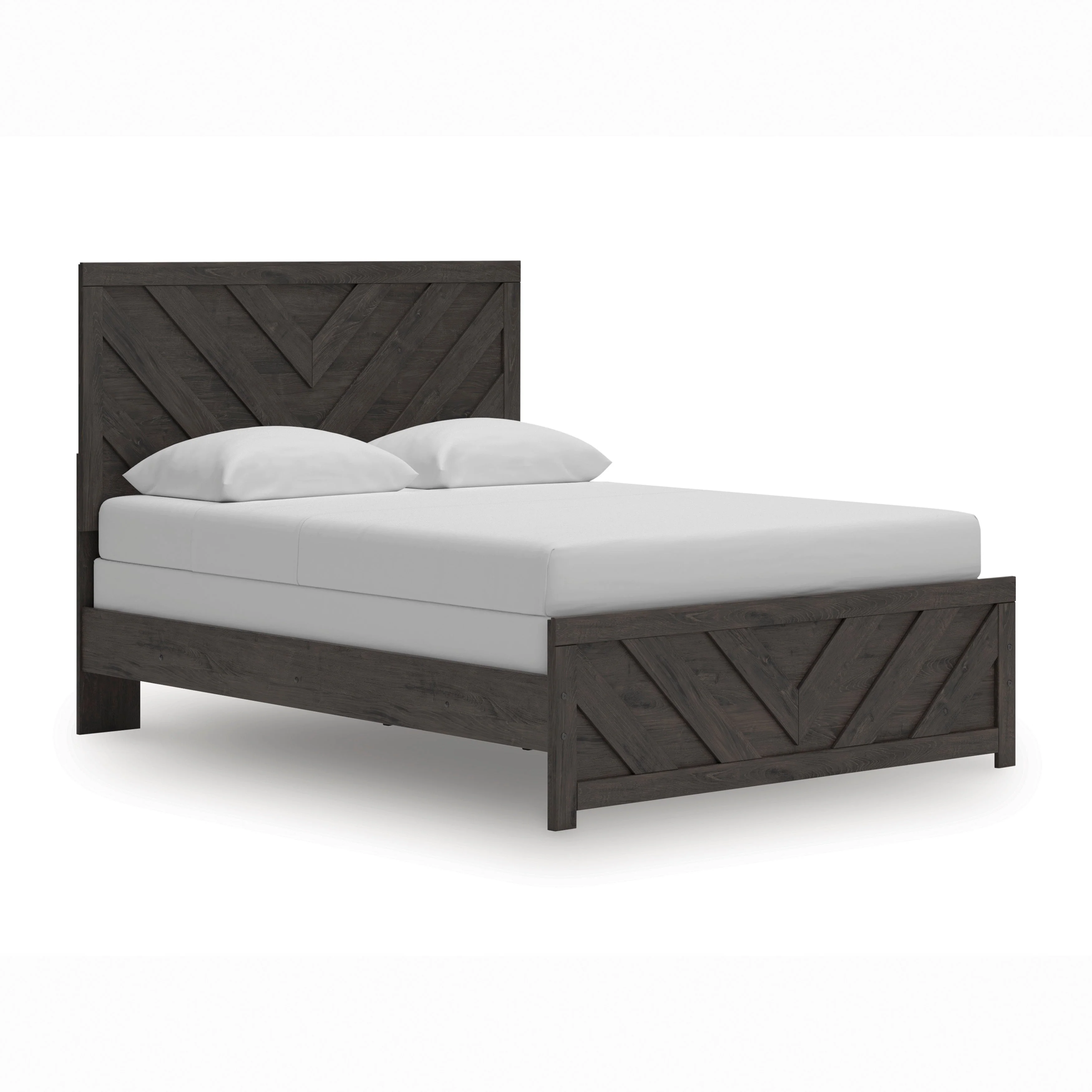 Prendonea Charcoal Queen Panel Bed - Image 9