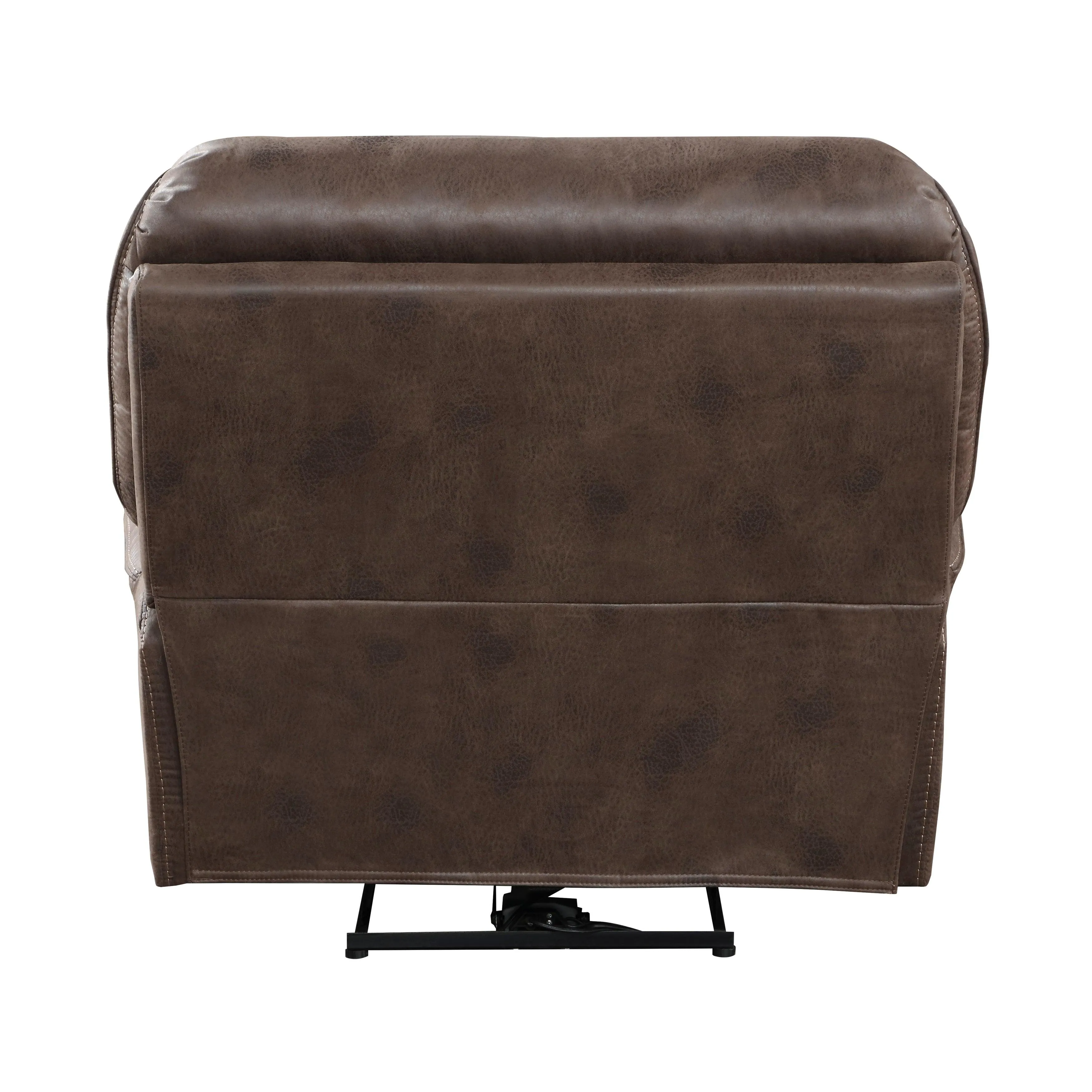 Proctor Brown Microfiber Power Reclining Chair - Image 5