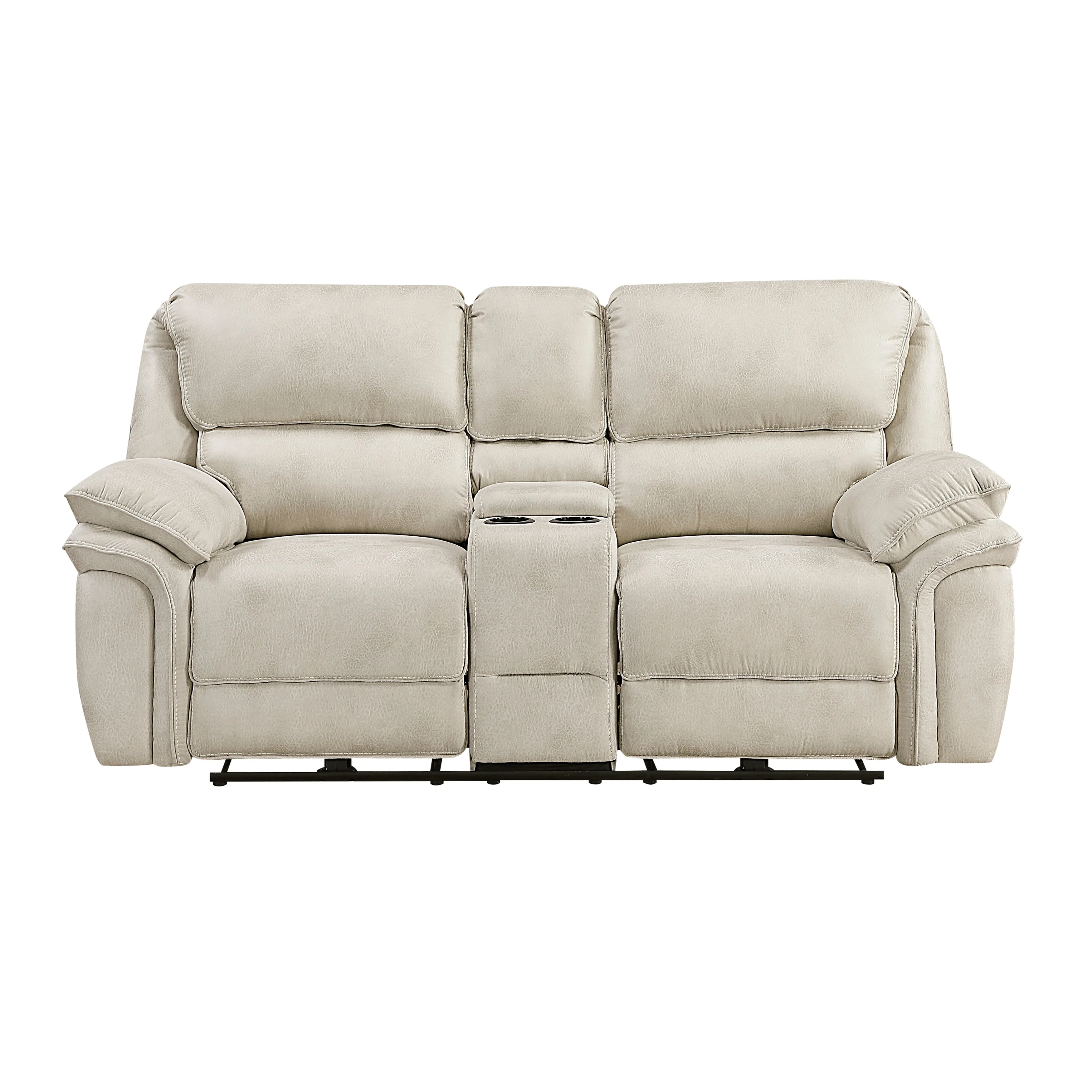 Proctor Pawter Power Double Reclining Loveseat with Center Console - Image 10