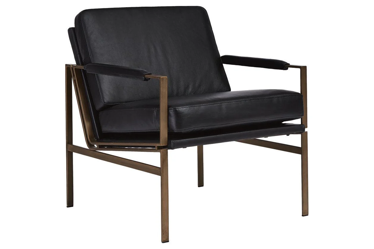 Puckman Black Accent Chair - Image 5