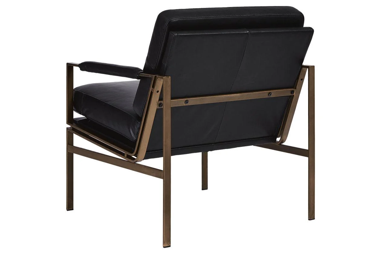 Puckman Black Accent Chair - Image 6