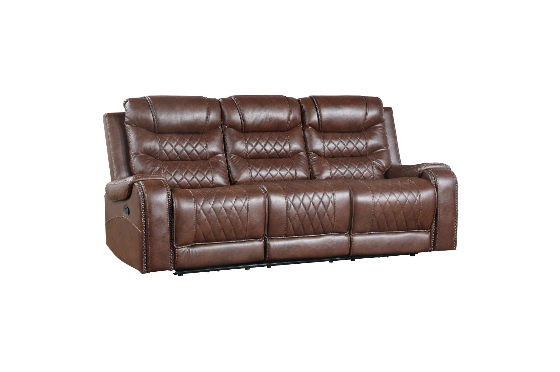 Putnam Brown Reclining Living Room Set - Image 4