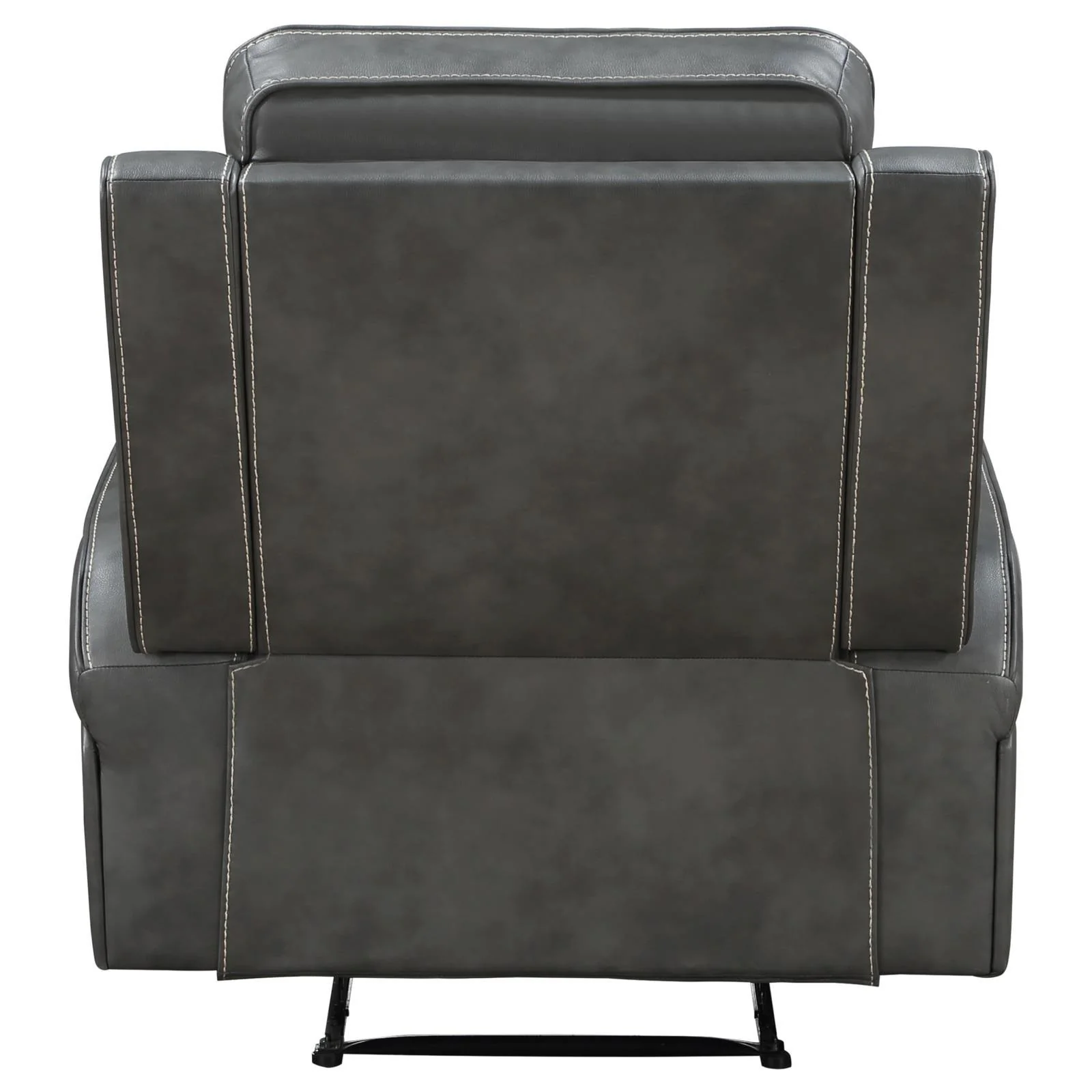 Raelynn Grey Upholstered Recliner Chair - Image 6