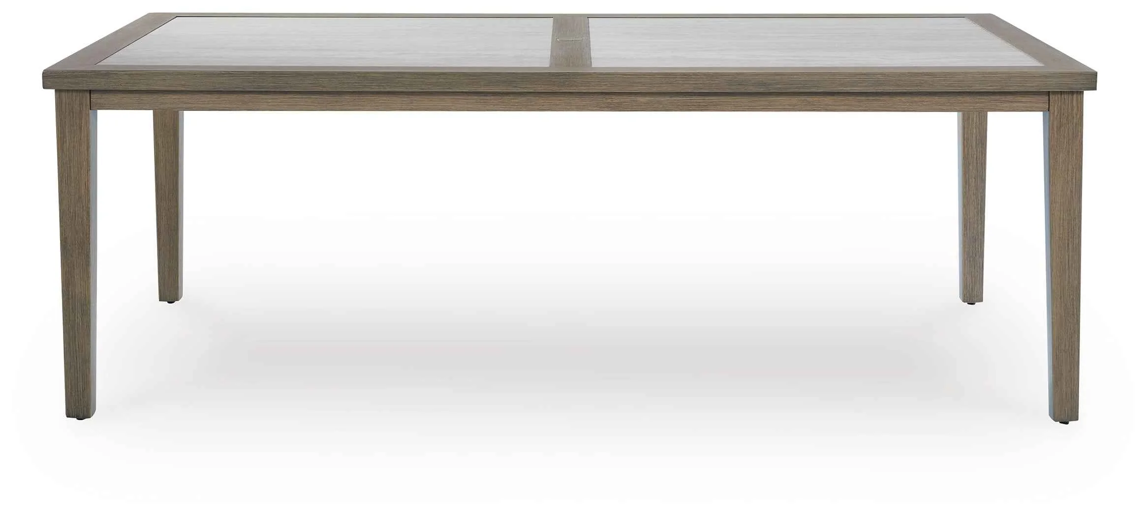 Rainier Ranch Brown/Beige Outdoor Dining Table - Image 2