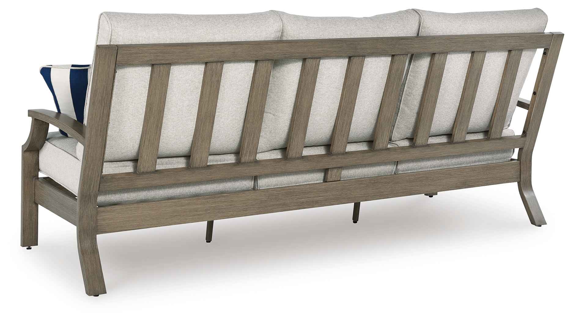 Rainier Ranch Brown/Beige Outdoor Sofa and Loveseat - Image 9