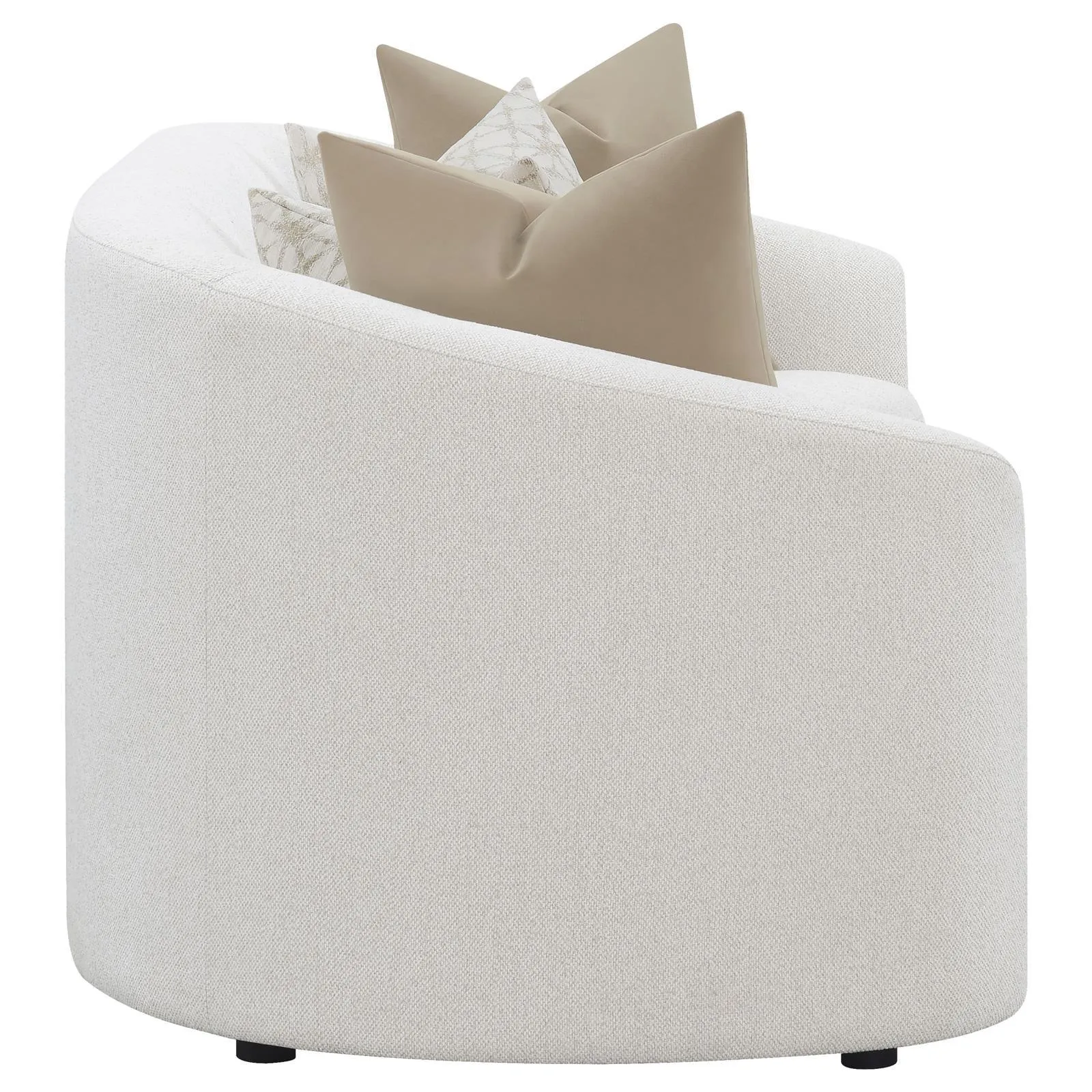 Rainn Latte 2-Piece Upholstered Tight Back Living Room Set - Image 5