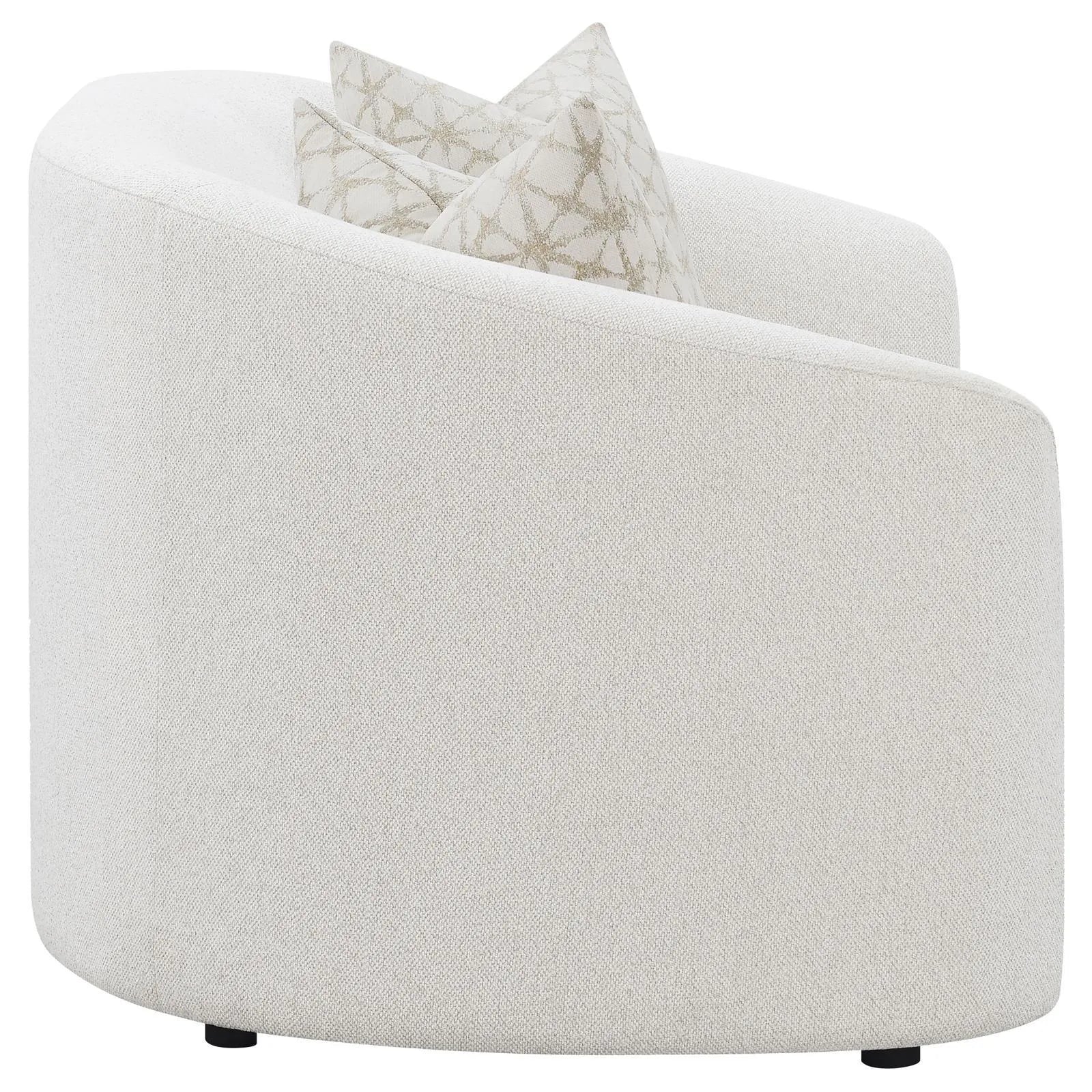 Rainn Latte 2-Piece Upholstered Tight Back Living Room Set - Image 9