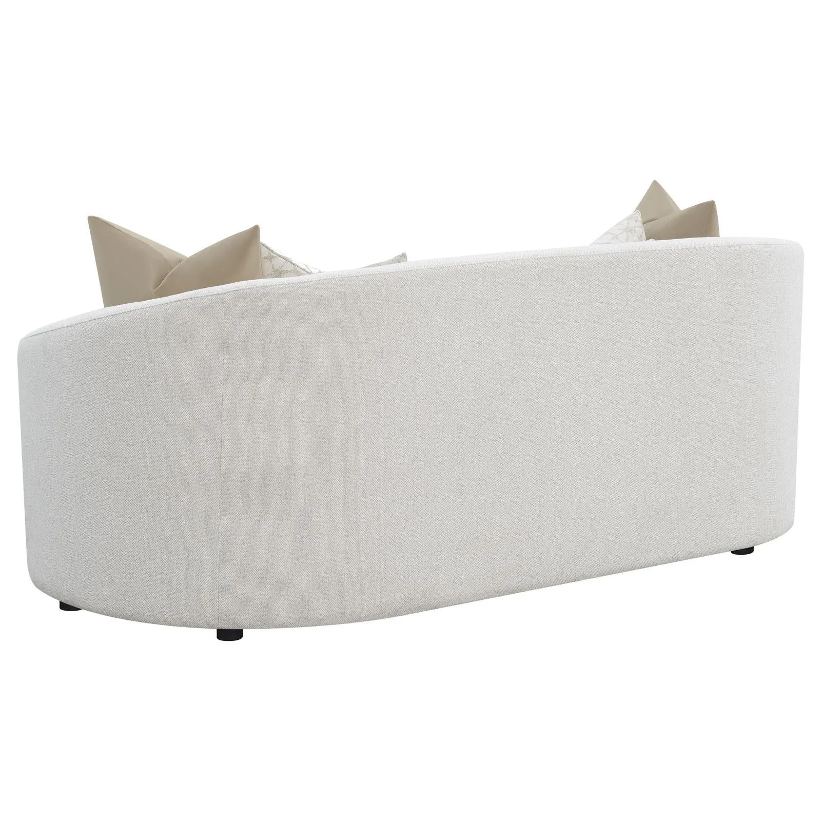Rainn Latte 3-Piece Upholstered Tight Back Living Room Set - Image 4