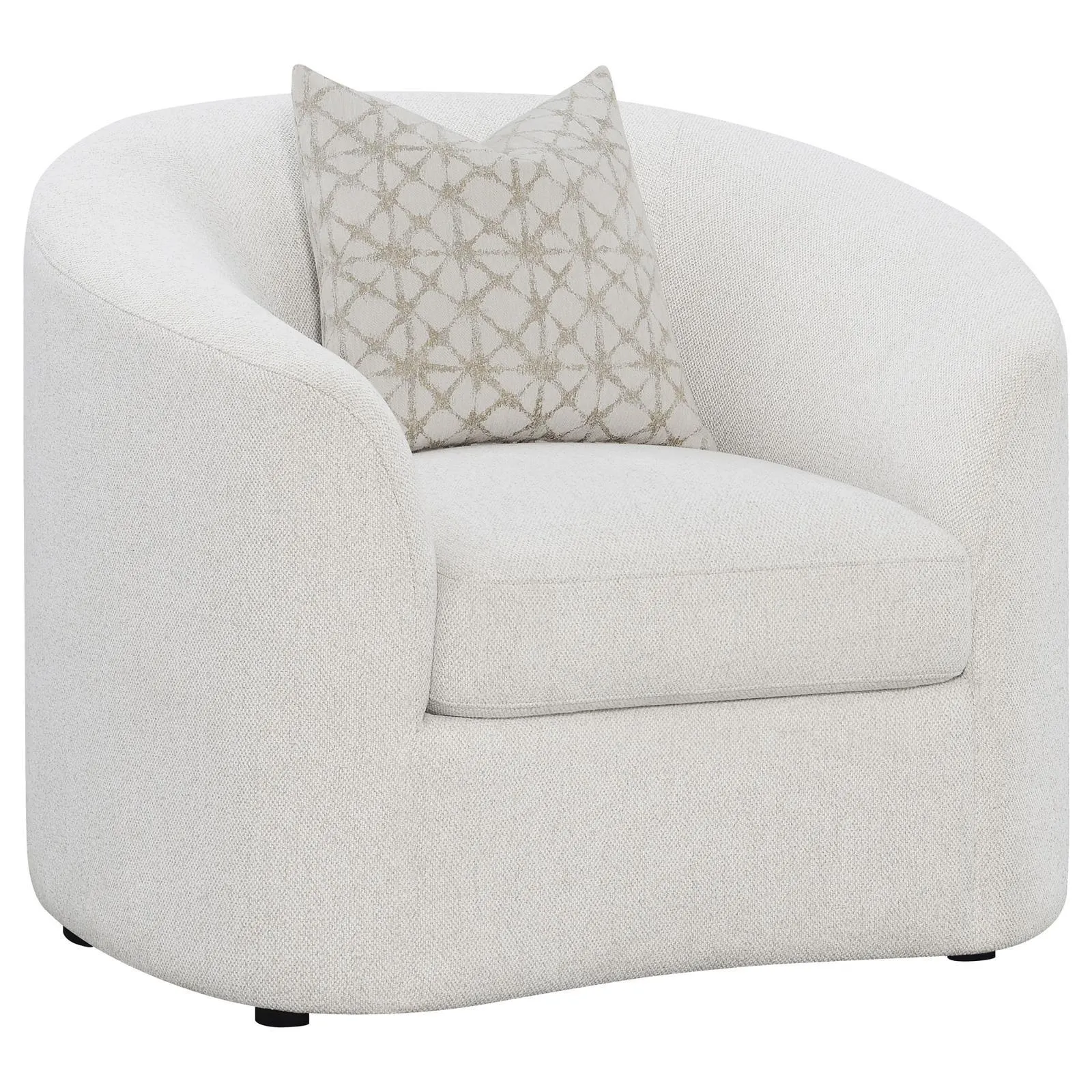 Rainn Latte 3-Piece Upholstered Tight Back Living Room Set - Image 8