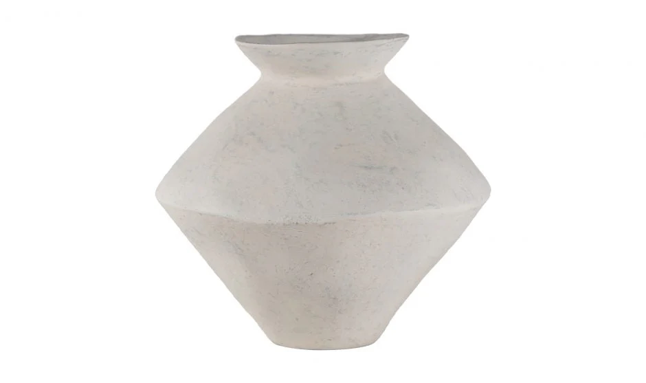 Raja Medium Decorative Vessel White