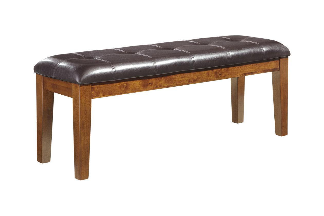 Ralene Medium Brown Dining Bench - Image 2