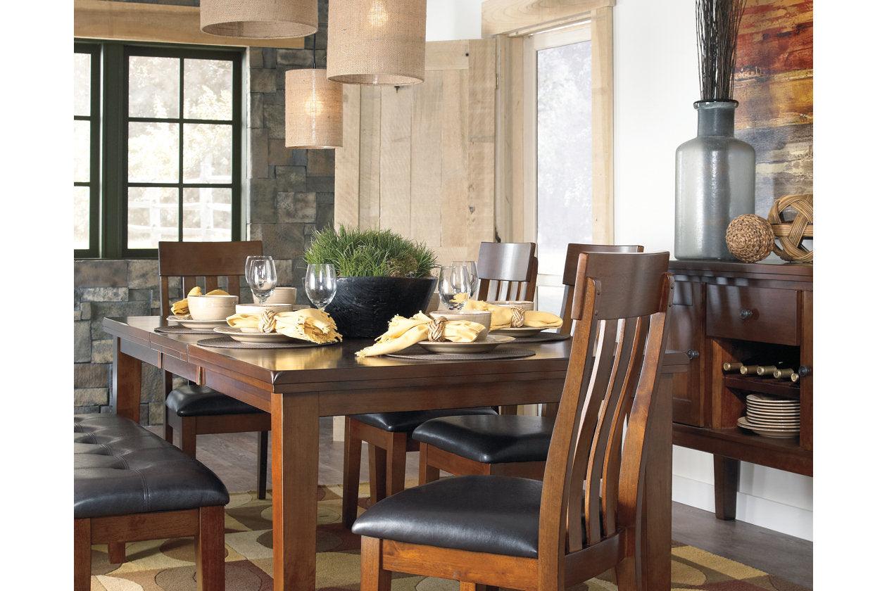 Ralene Medium Brown Dining Extension Table - Image 6