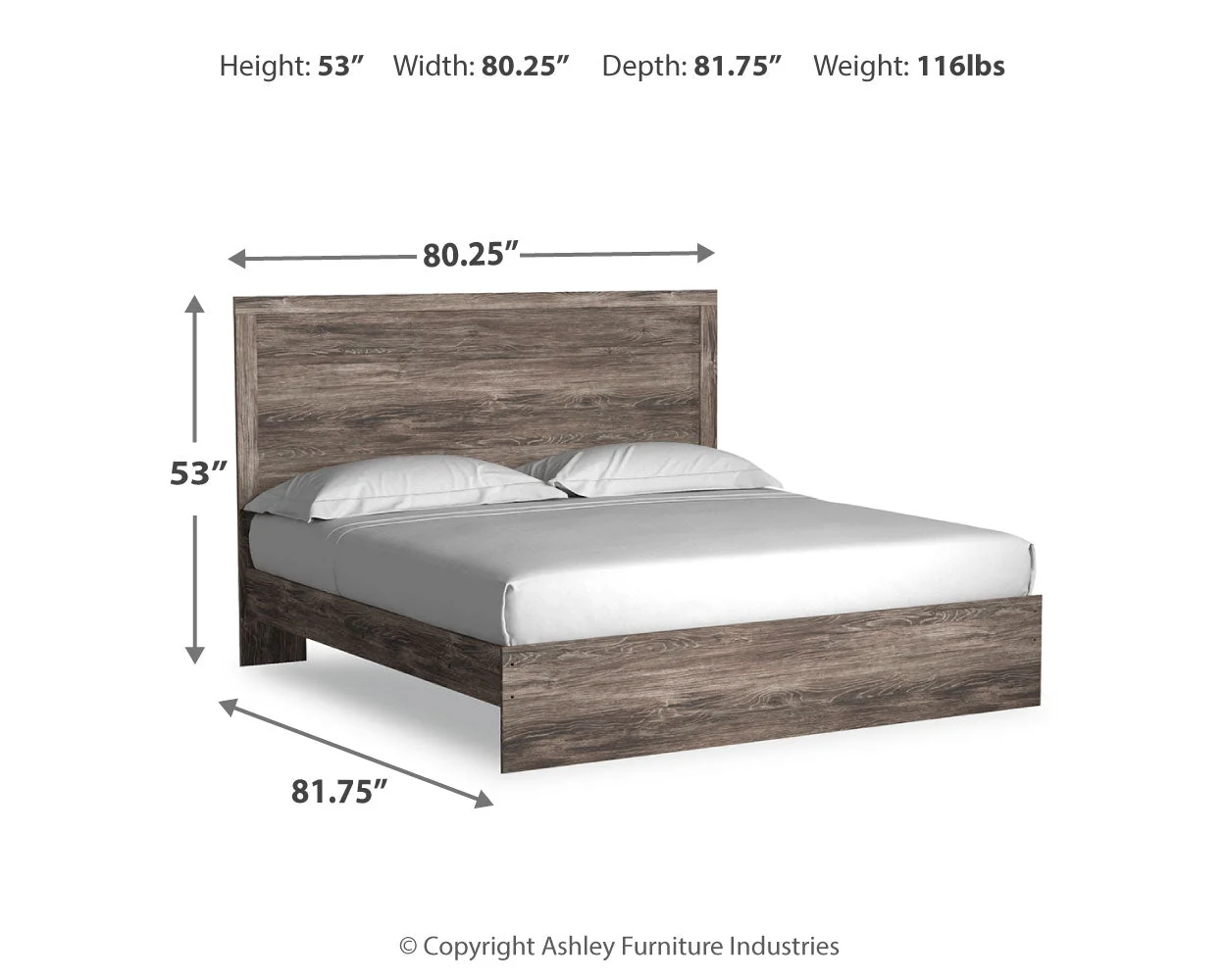 Ralinksi Gray Panel Bedroom Set - Image 28