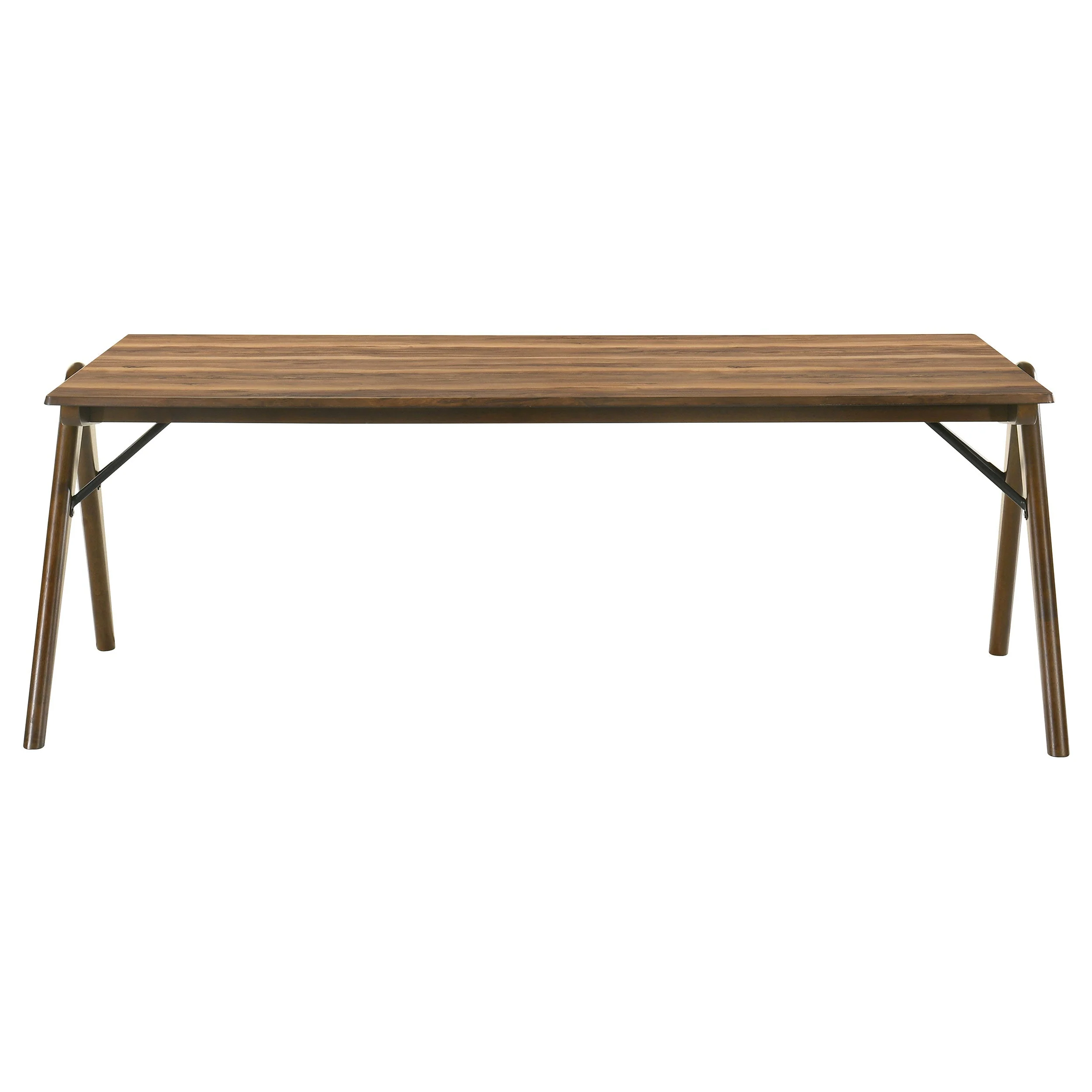 Randolph Sheesham/Brown 79-inch Rectangular Dining Table - Image 3