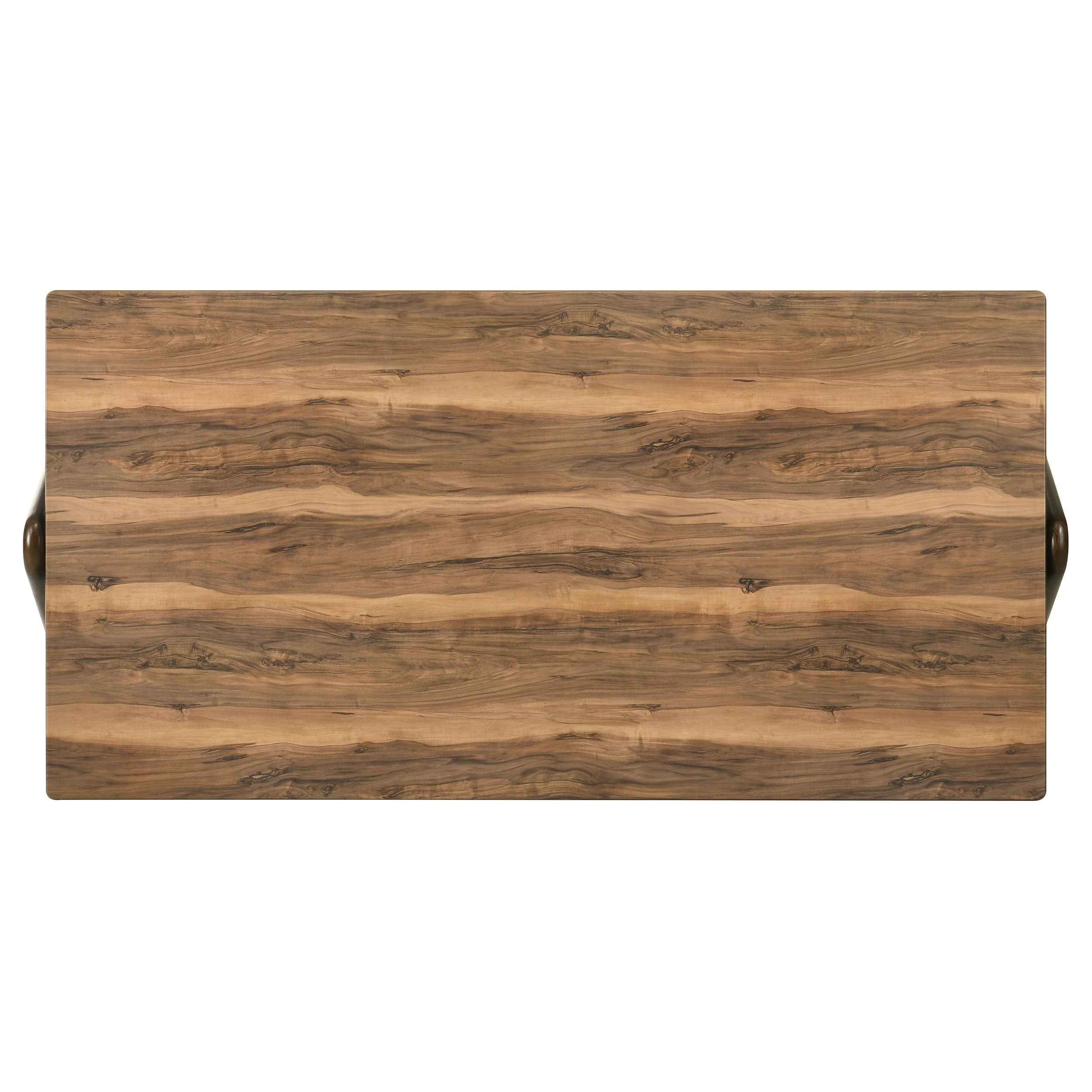 Randolph Sheesham/Brown 79-inch Rectangular Dining Table - Image 5