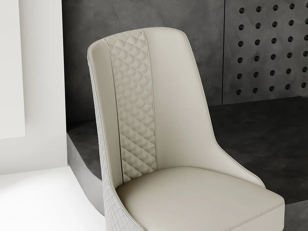 Rani Grey Dining Chair - Image 5