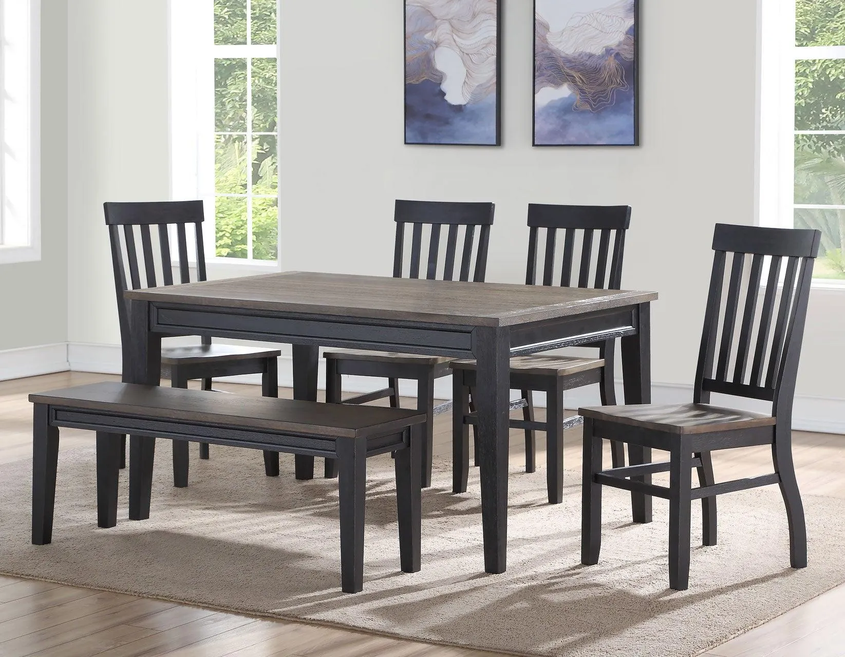 Raven Noir Side Chair, Set of 2 - Image 2