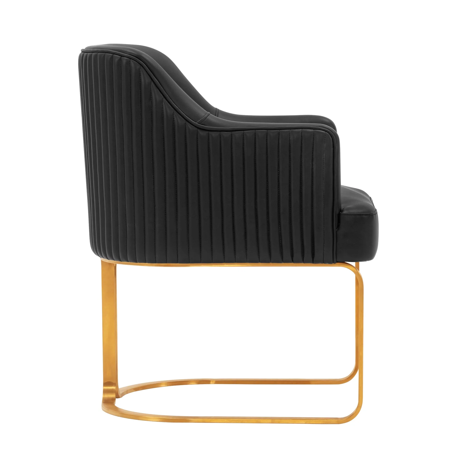 Raya Dining Armchair in Black (set of 2) - Image 6