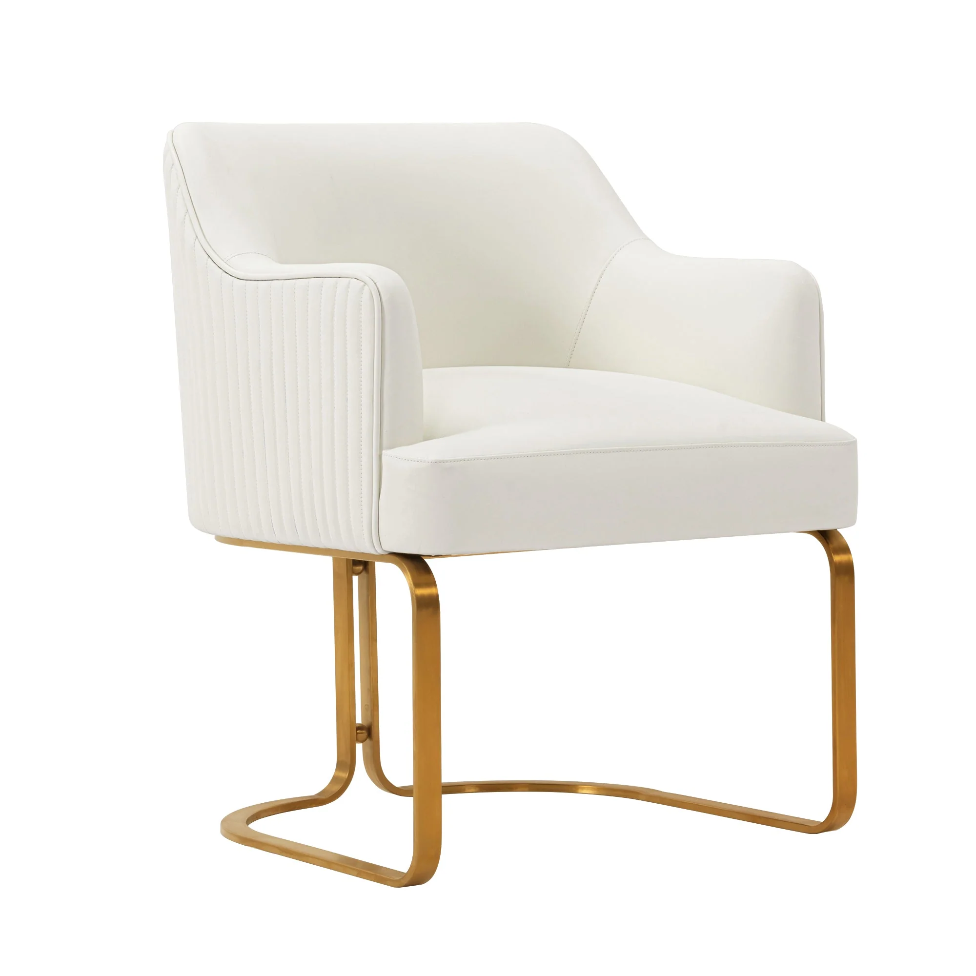 Raya Dining Armchair in Cream - Image 11