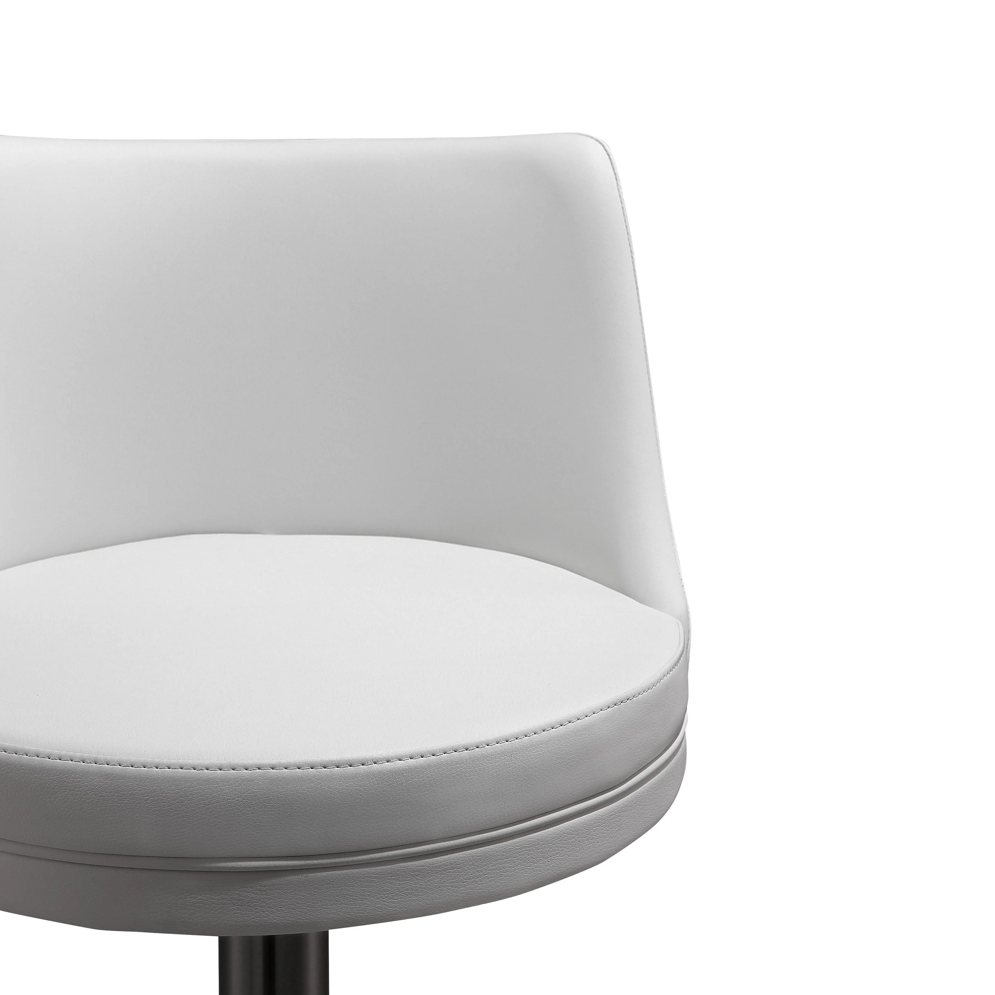 Reagan Performance Vegan Leather Adjustable Stool - Image 24