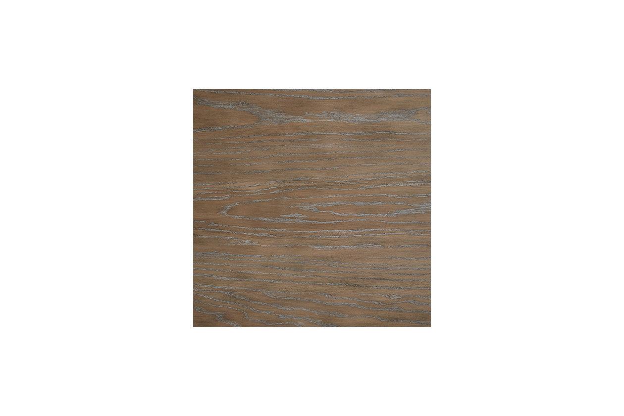Realyn White/Brown Home Office Lift Top Desk - Image 12