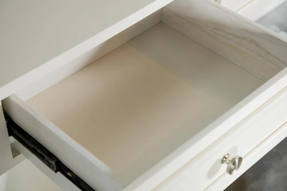 Rectangular Buttermilk 2-Drawer Sofa Table - Image 4