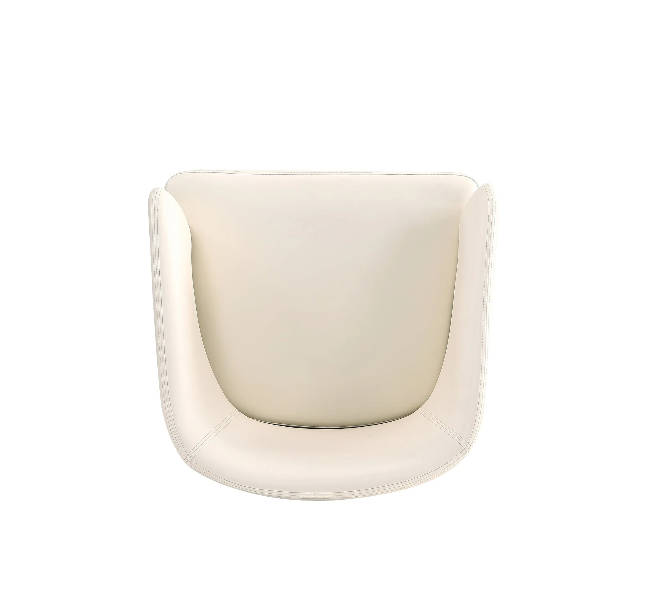 Reeva Dining Chair in Walnut and Cream - Image 9