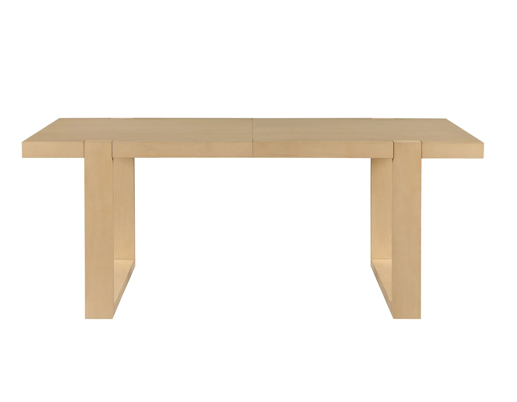 Reid 77-95″ Dining Table with 18″ Leaf, Sand Finish - Image 2
