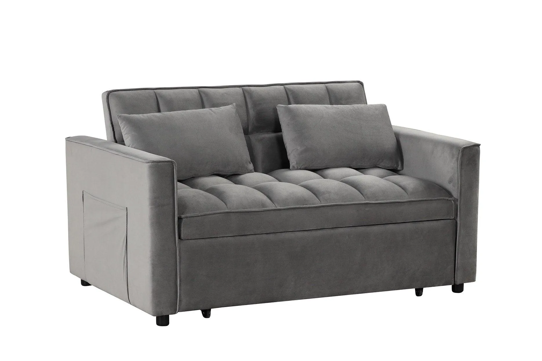 Relax Gray Sleeper Sofa - Image 2