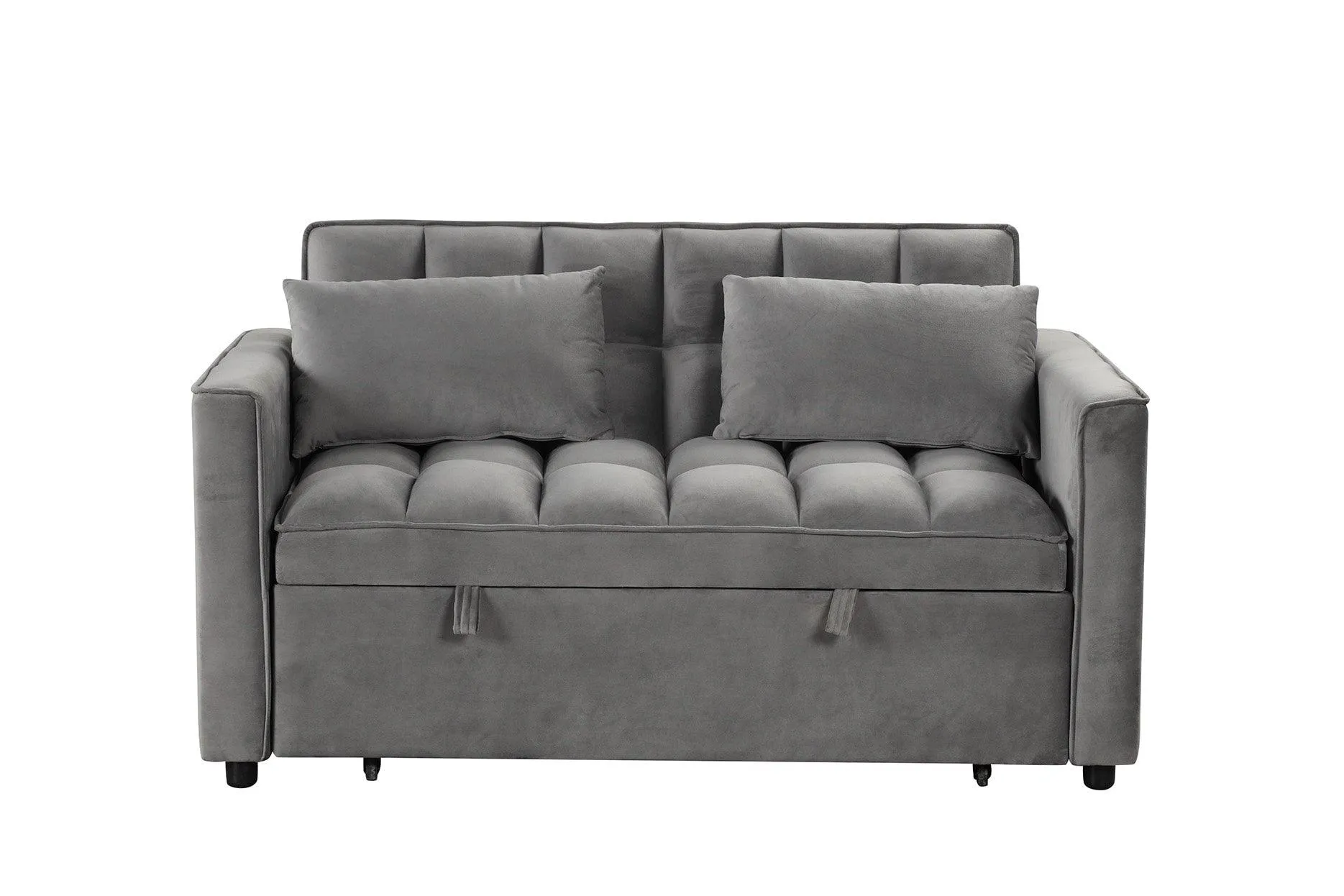 Relax Gray Sleeper Sofa - Image 4