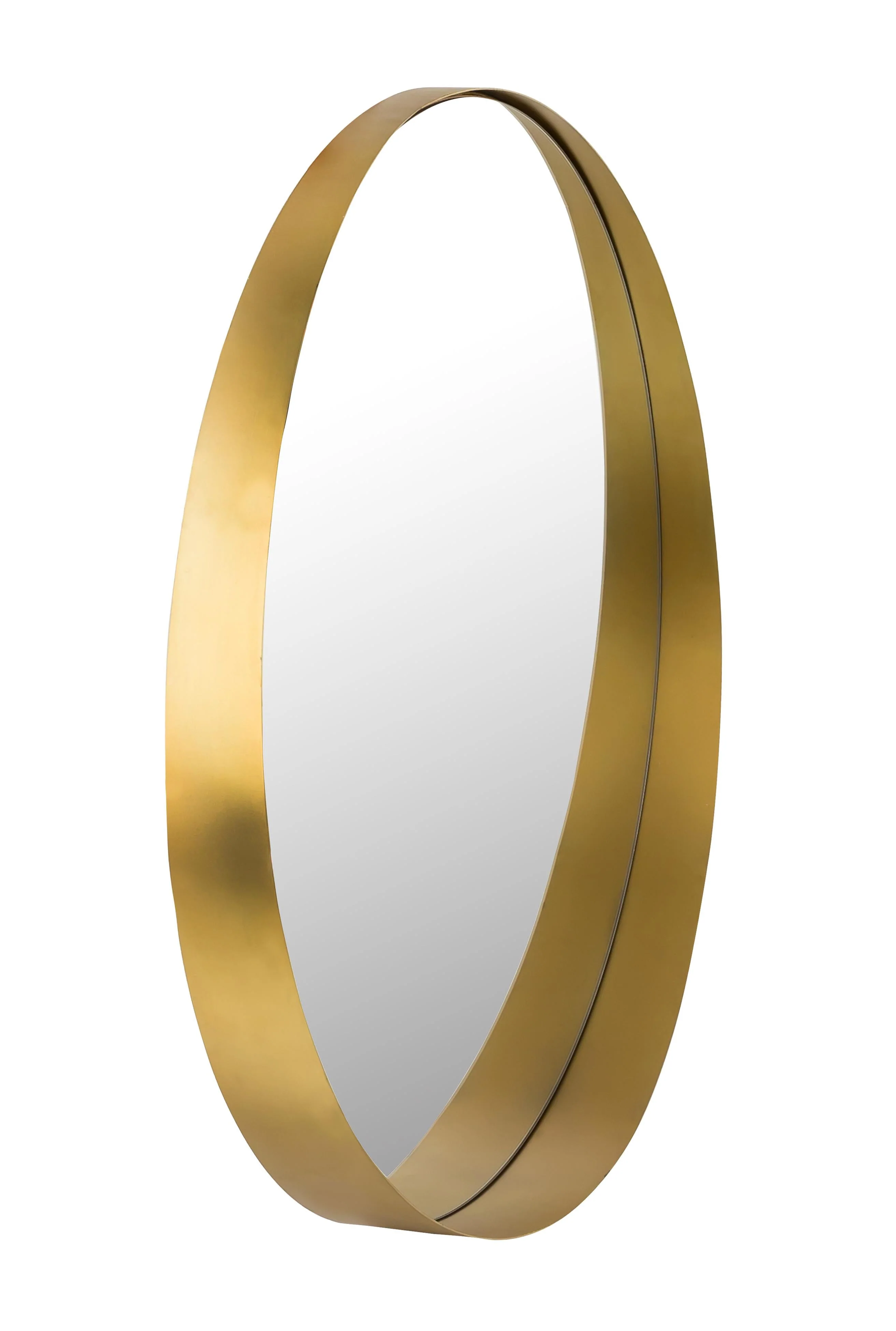 Rella Brass  23" Round Wall Mirror - Image 4