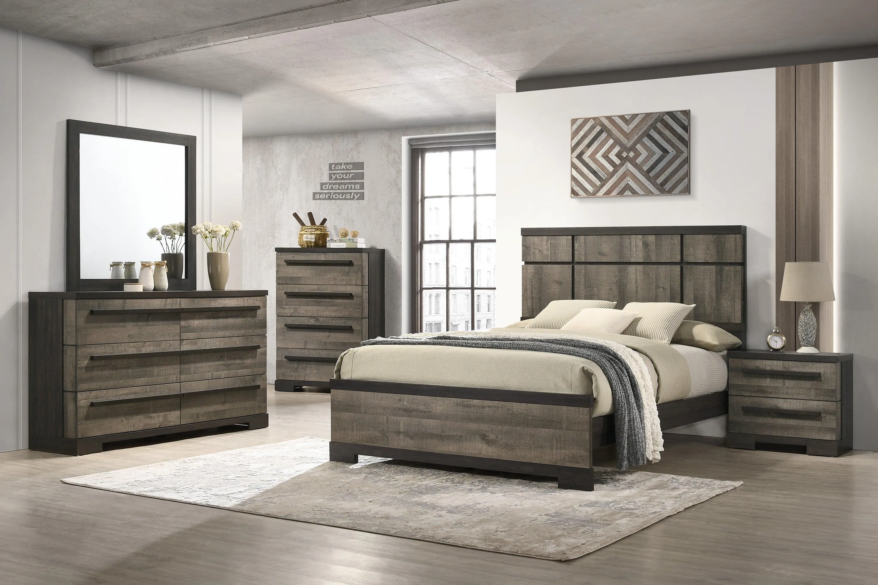 Remington Brown and Gray Dresser - Image 3