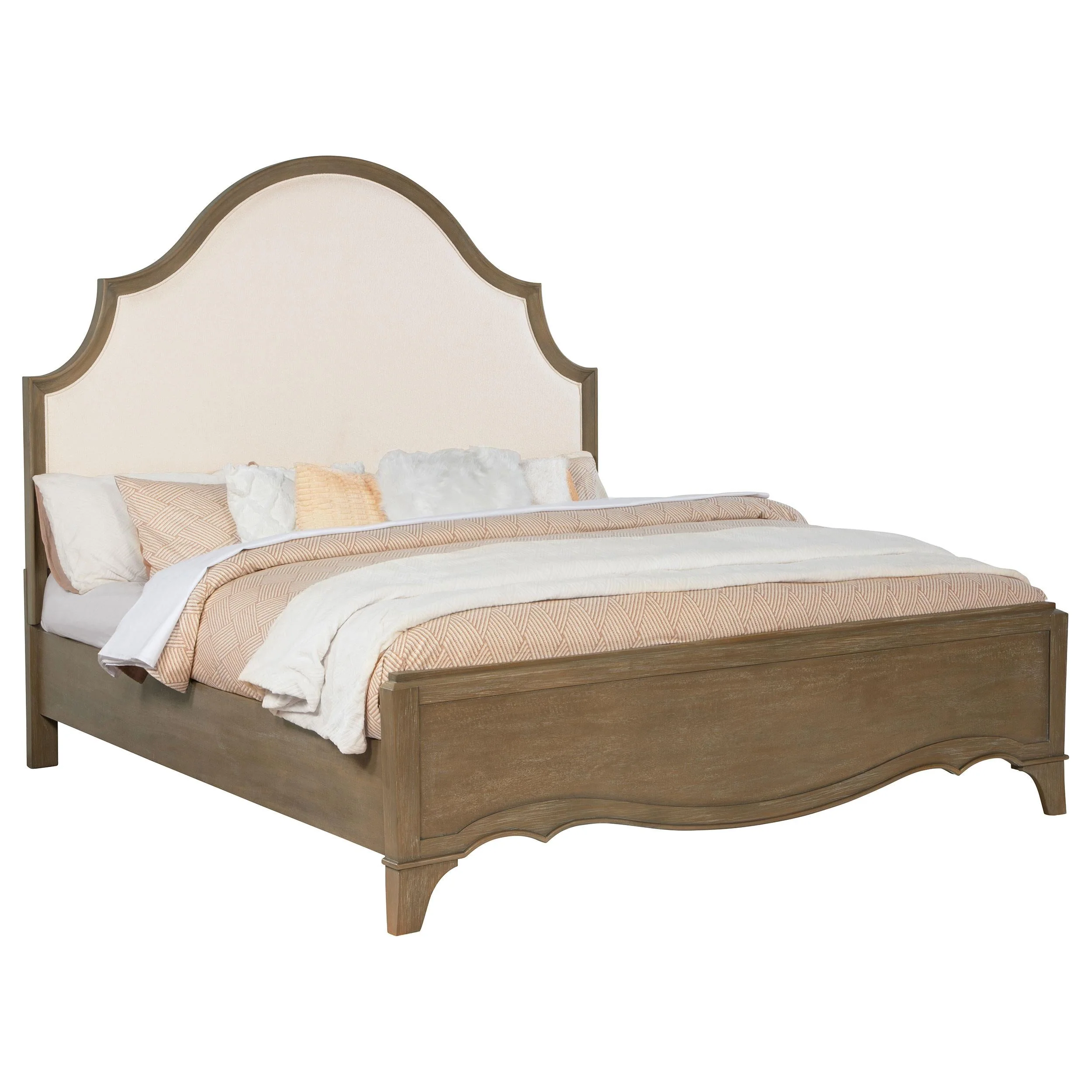 Revello Washed Mango California King Panel Bed - Image 2