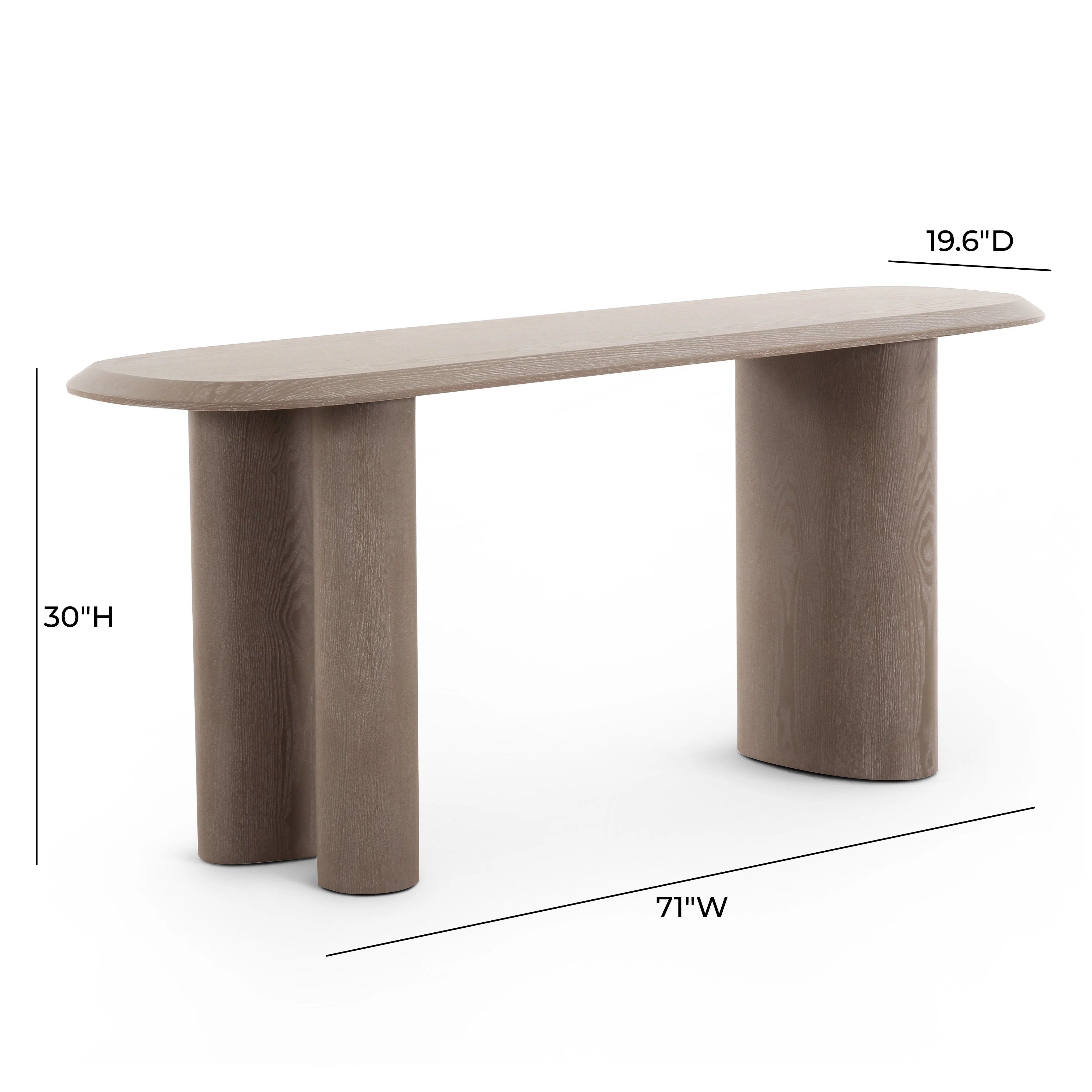 Rhema Washed Ash Console Table - Image 6