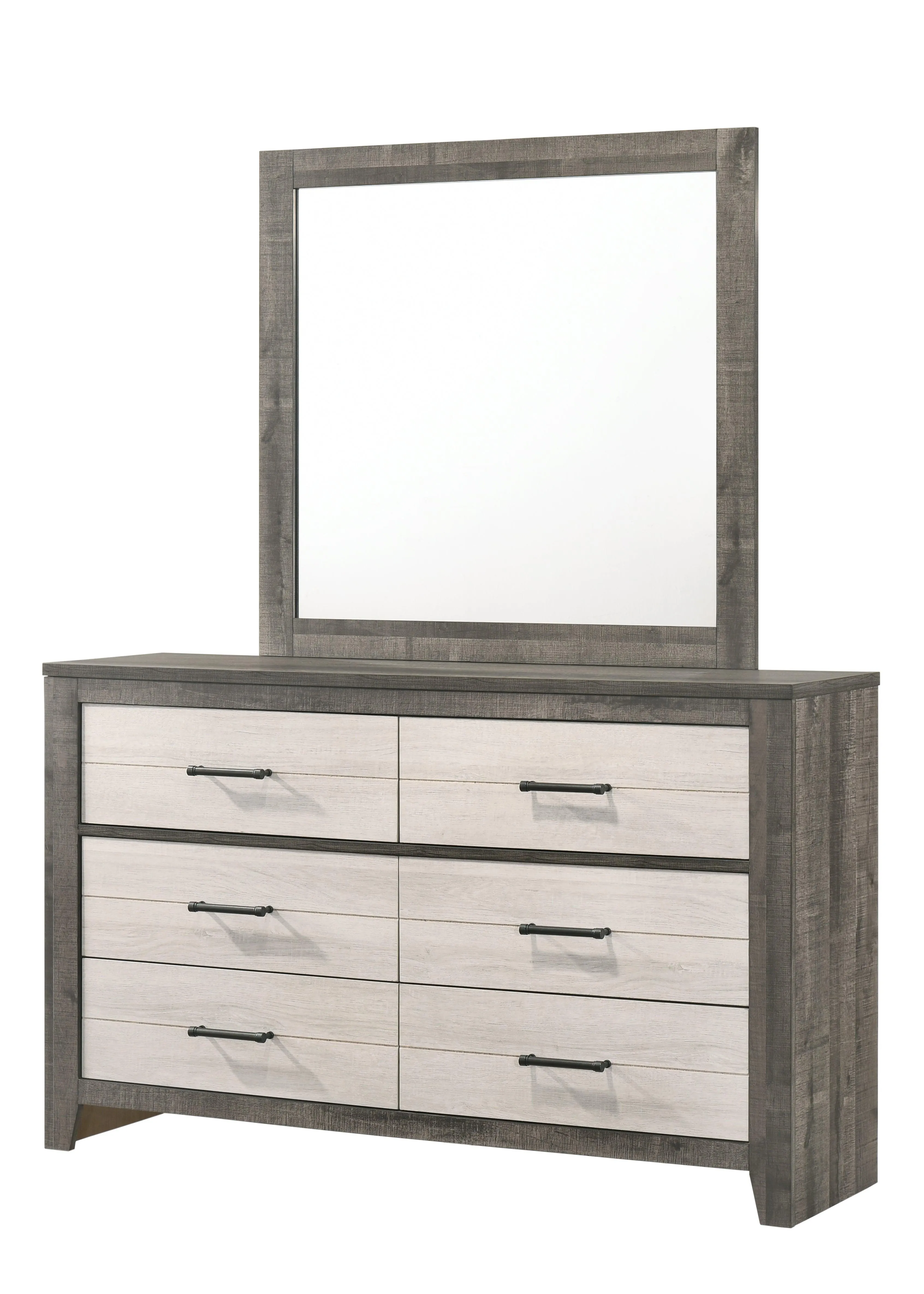 Rhett Brown and Cream LED Platform Bedroom Set - Image 4