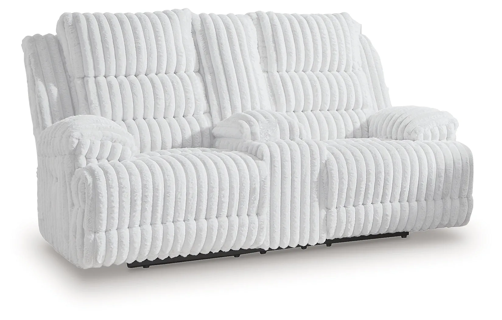 Rhines Falls Alloy Power Reclining Loveseat with Console - Image 2