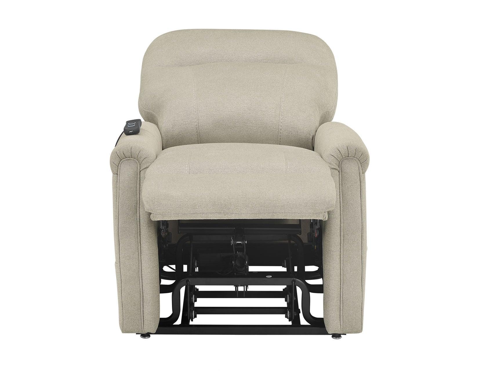Rhodes Versatile Beige Power Lift Chair - Image 7