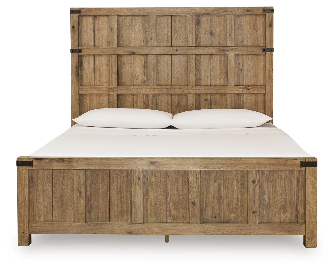 Ridgester Light Brown California King Panel Bed - Image 4
