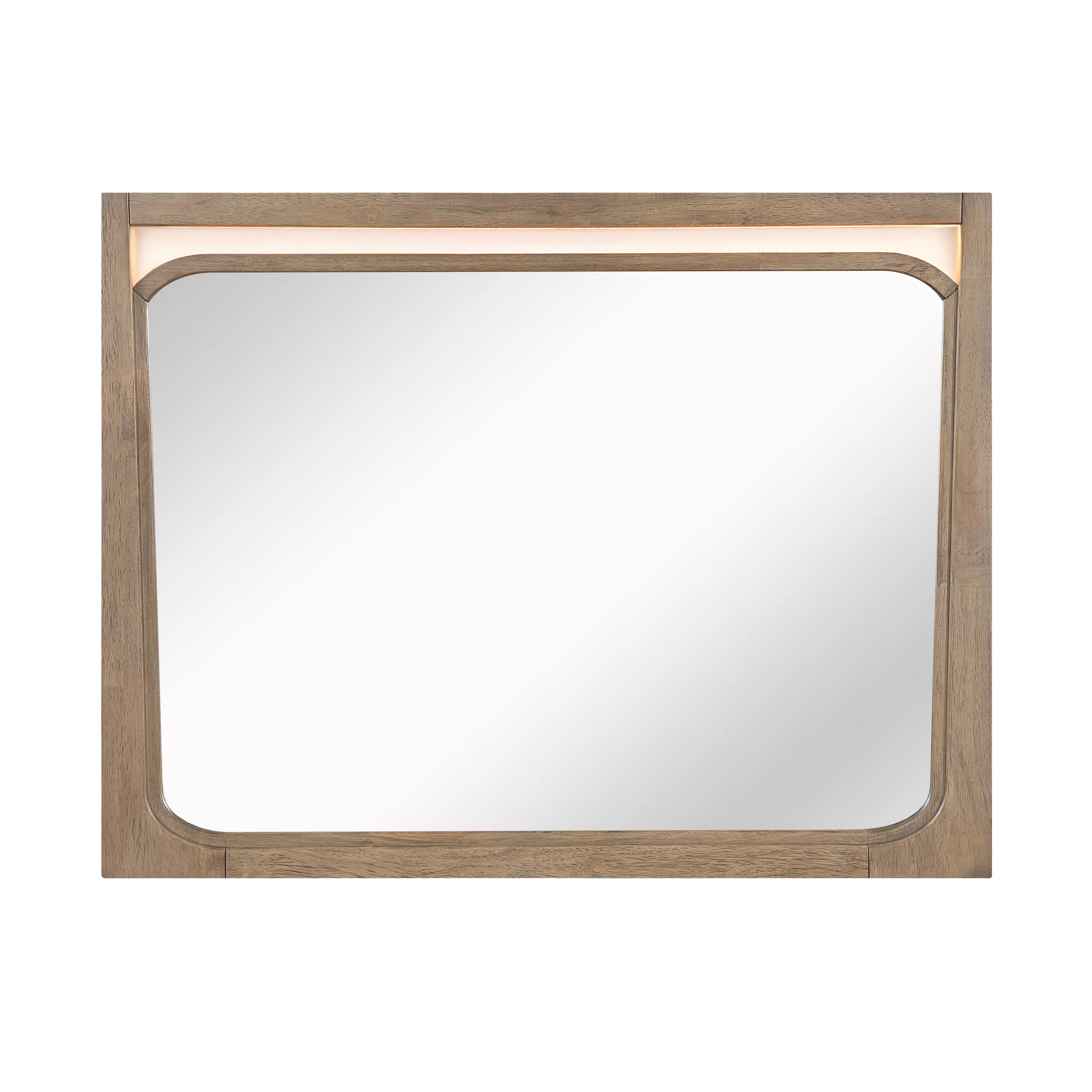 Riley Light Brown Mirror