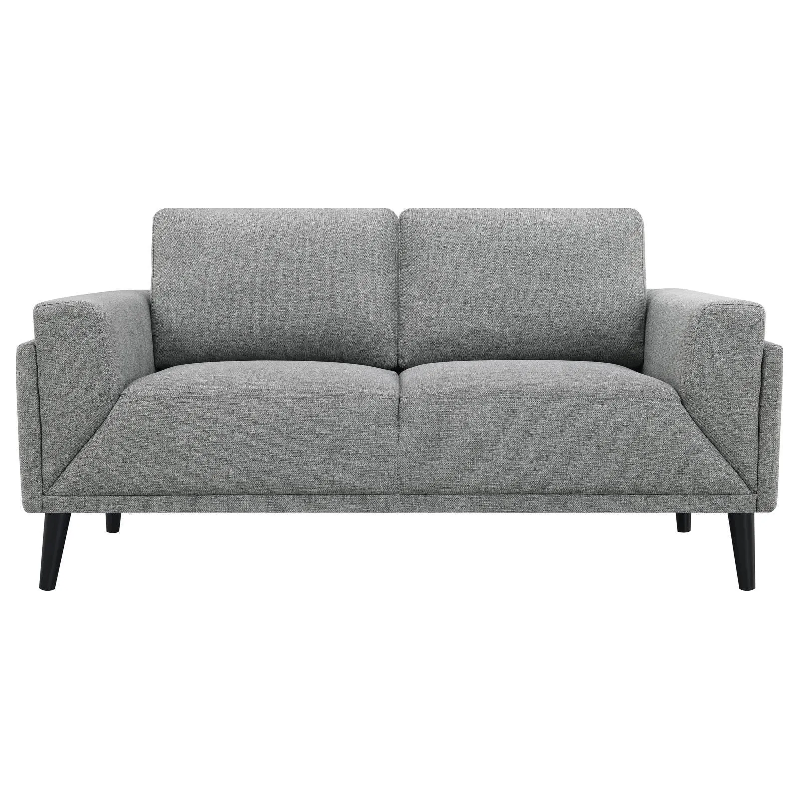 Rilynn 2-piece Upholstered Track Arm Sofa Set Grey - Image 7
