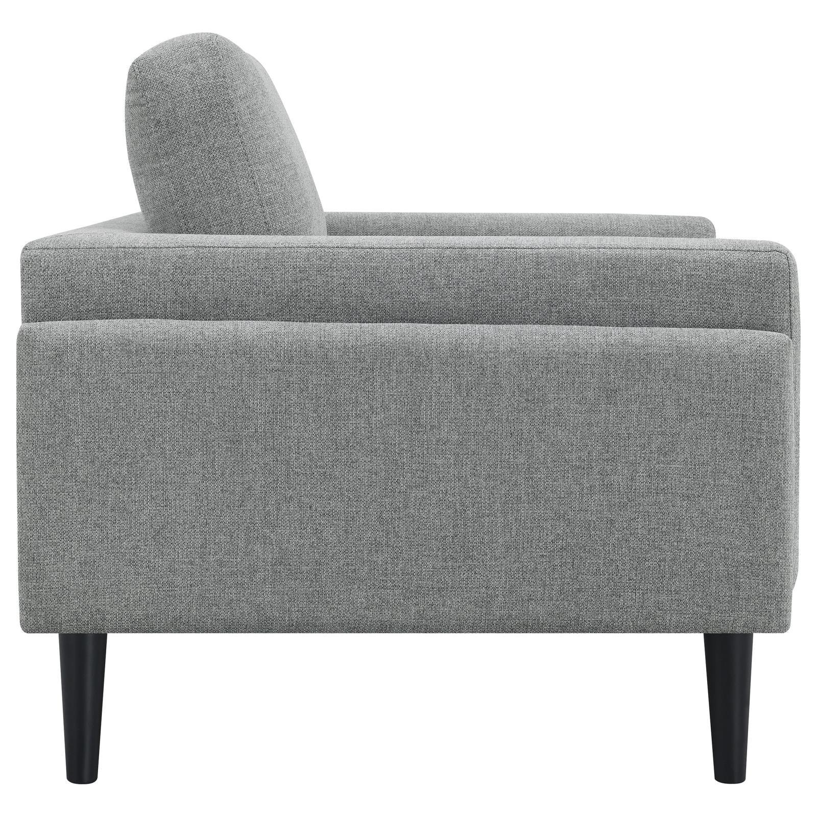 Rilynn 3-piece Upholstered Track Arm Sofa Set Grey - Image 10