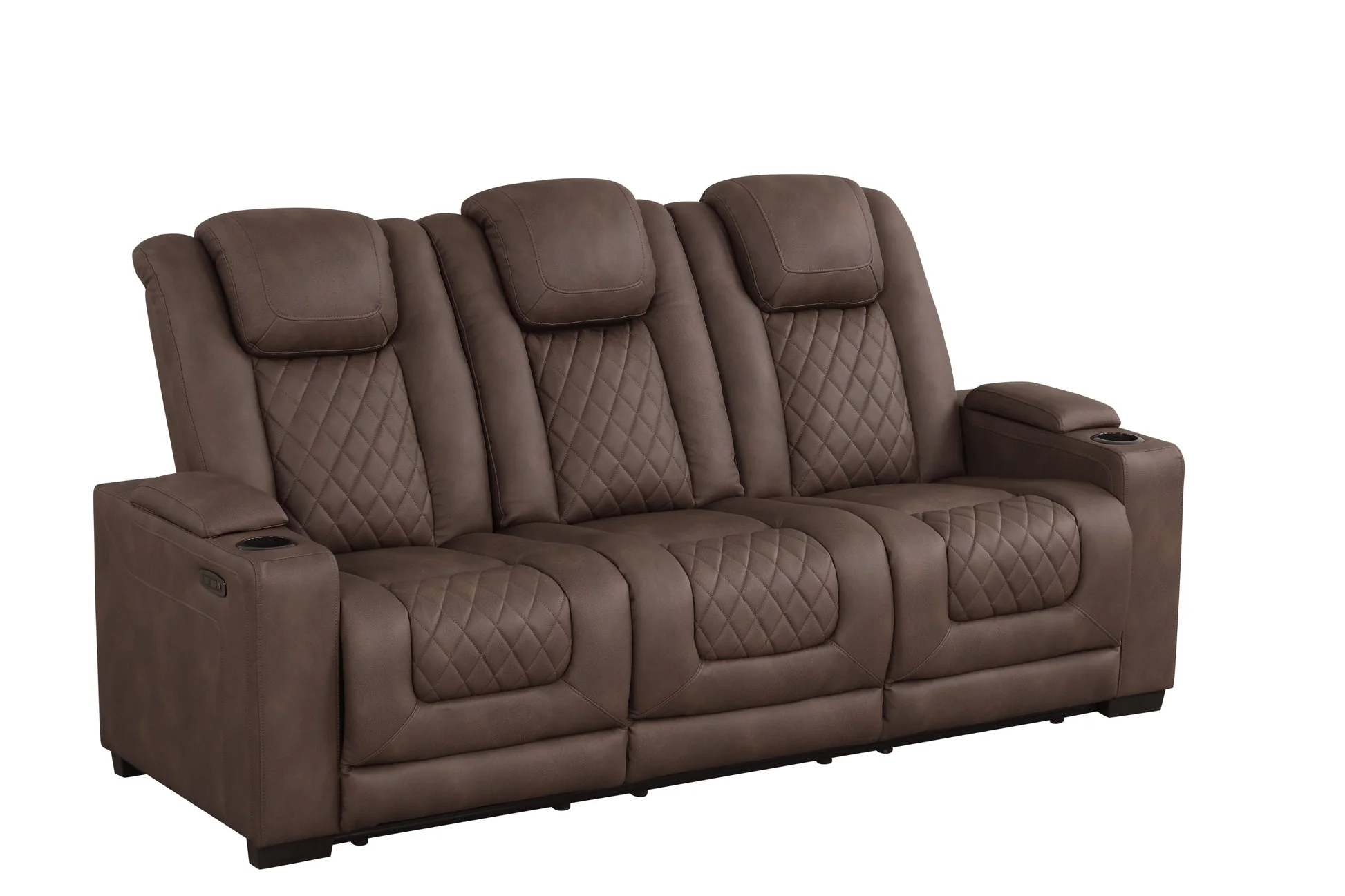 Rima Brown 3-Piece Power Reclining Living Room Set [Special Price] - Image 3