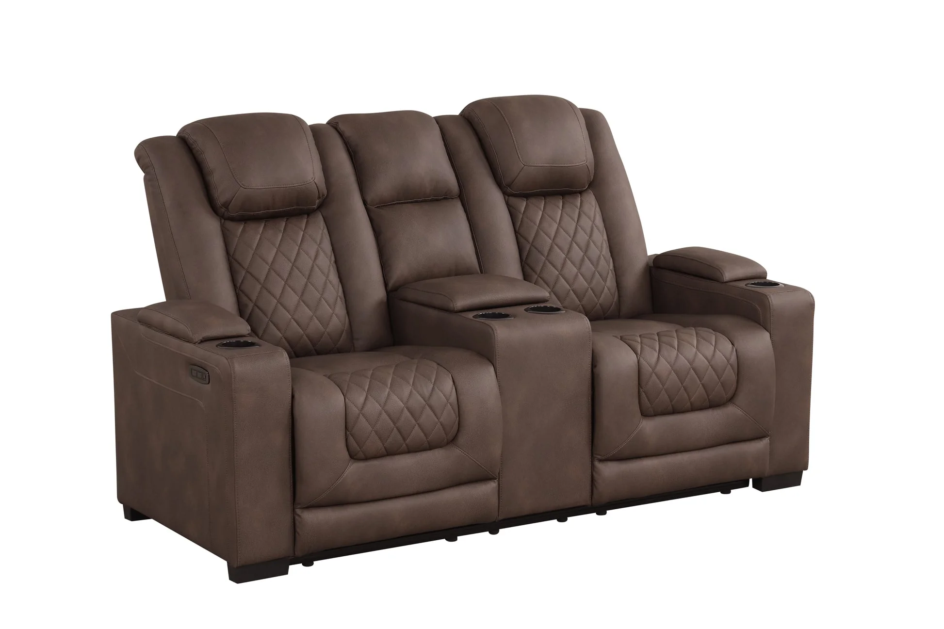 Rima Brown 3-Piece Power Reclining Living Room Set [Special Price] - Image 5