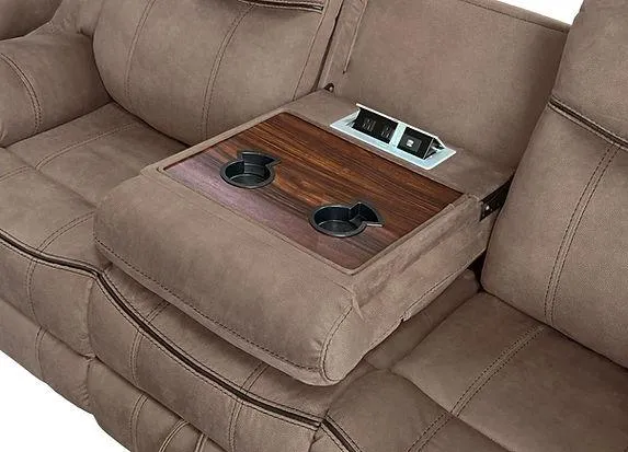 Rio Grande Brown Reclining Living Room Set - Image 3